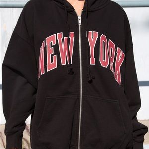 brandy melville 'christy new york hoodie'